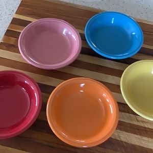 5 Fiesta Fruit Bowls